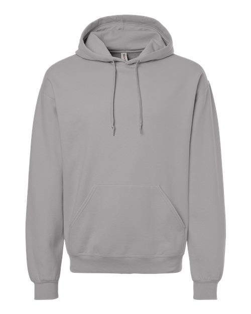 JERZEES Unisex Ultimate CVC Hooded Sweatshirt - Rock Front