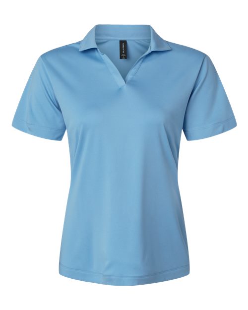 AllPro Women's Pro-Lock Performance Polo - Carolina Blue Front