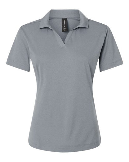 AllPro Women's Pro-Lock Performance Polo - Heather Steel Front