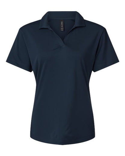 AllPro Women's Pro-Lock Performance Polo - Navy Front
