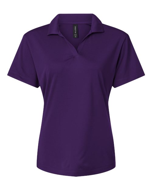 AllPro Women's Pro-Lock Performance Polo - Purple Front