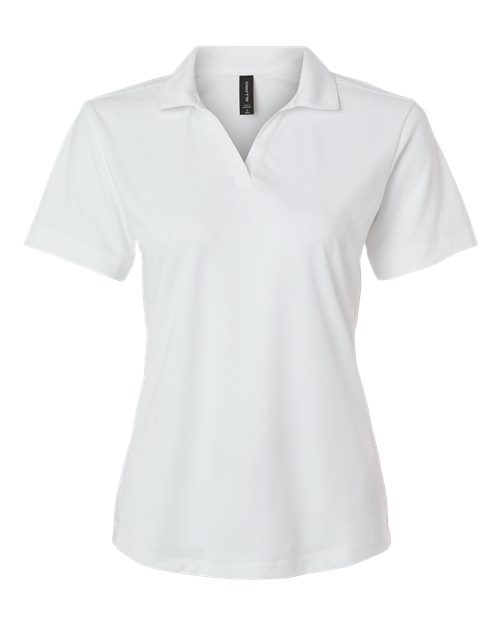AllPro Women's Pro-Lock Performance Polo - White Front