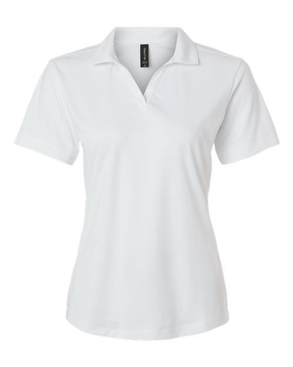 AllPro Women's Pro-Lock Performance Polo - White Front
