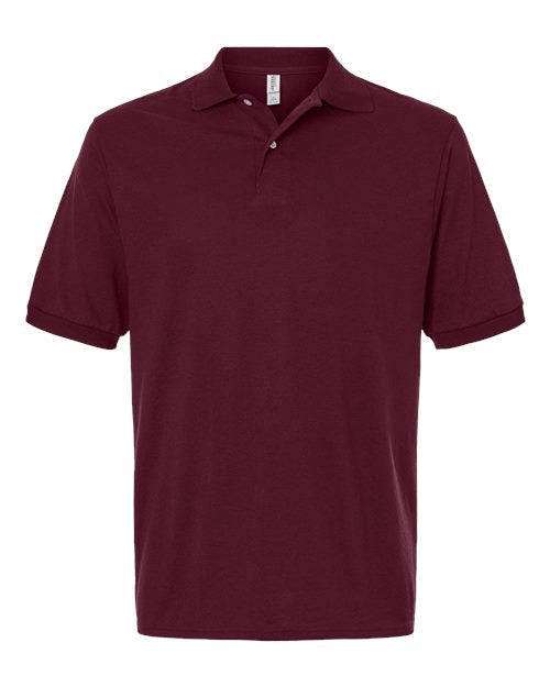 JERZEES Men's Dri-Power® Polo - Maroon Front
