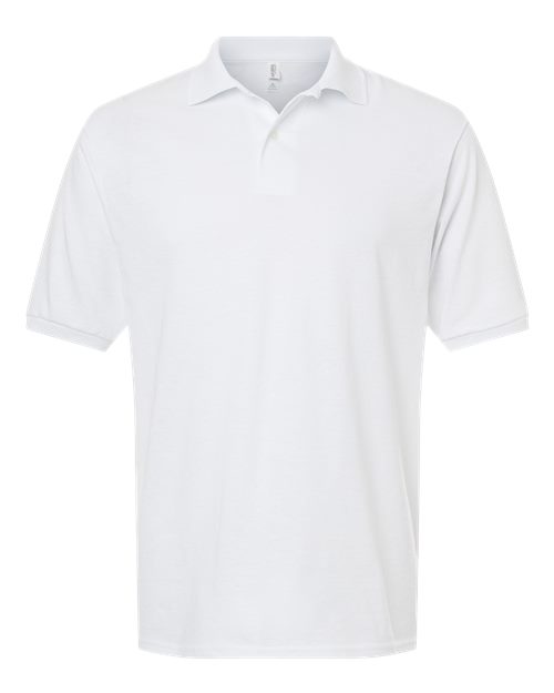 JERZEES Men's Dri-Power® Polo - White Front