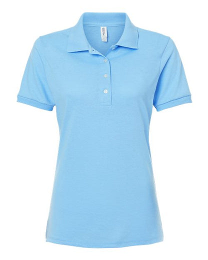 JERZEES Women's Dri-Power® Polo - Light Blue Front