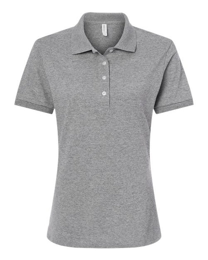 JERZEES Women's Dri-Power® Polo - Oxford Front