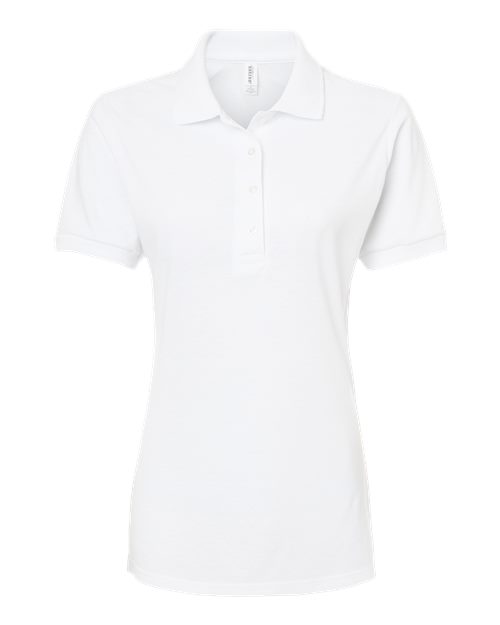 JERZEES Women's Dri-Power® Polo - White Front