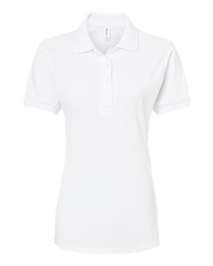 JERZEES Women's Dri-Power® Polo - White Front