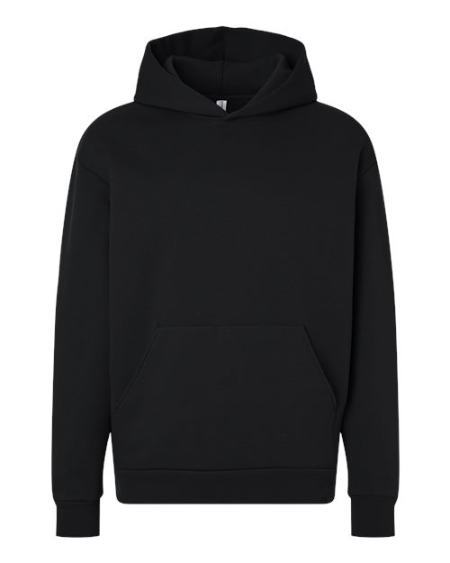 Independent Trading Co. Unisex Boulevard Heavyweight Hooded Sweatshirt - Black Front