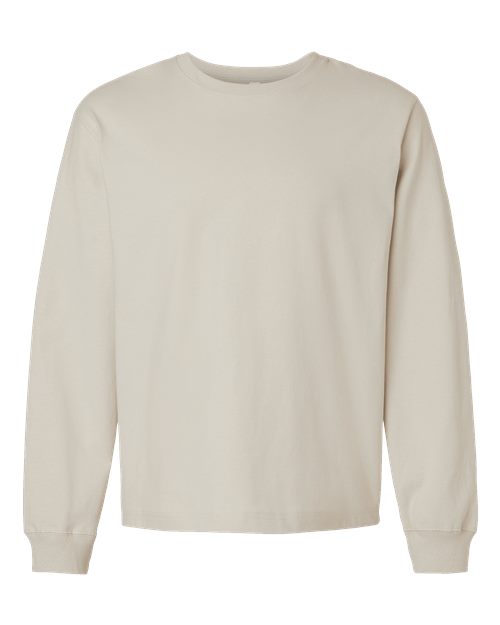 BELLA + CANVAS Unisex 7.5 oz Heavyweight Long Sleeve Tee - Dust Front