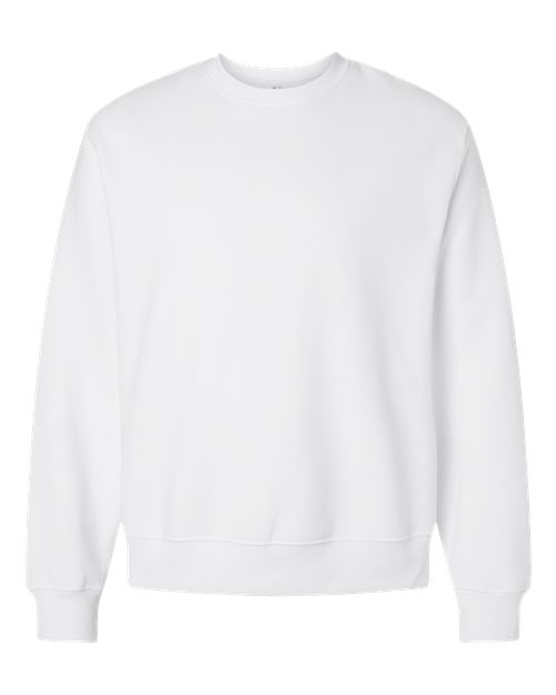 BELLA + CANVAS Unisex 10 oz. Heavyweight Crewneck Sweatshirt - White Front