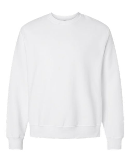 BELLA + CANVAS Unisex 10 oz. Heavyweight Crewneck Sweatshirt - White Front