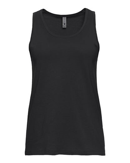 Next Level Women's Cotton Tank - Black Front