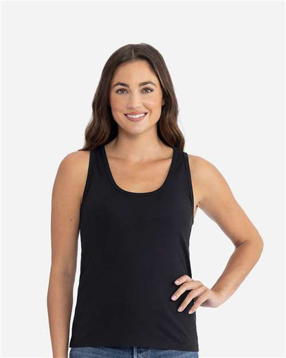 Next Level Women's Cotton Tank - Model Front