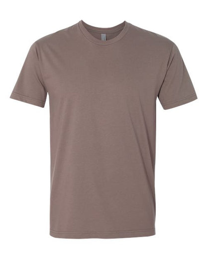 Next Level Unisex Cotton Tee - Shiitake Front