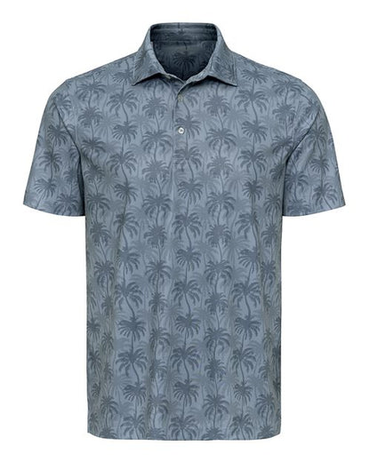 Paragon Men's Charleston Sublimated Polo - Cadet Blue Front