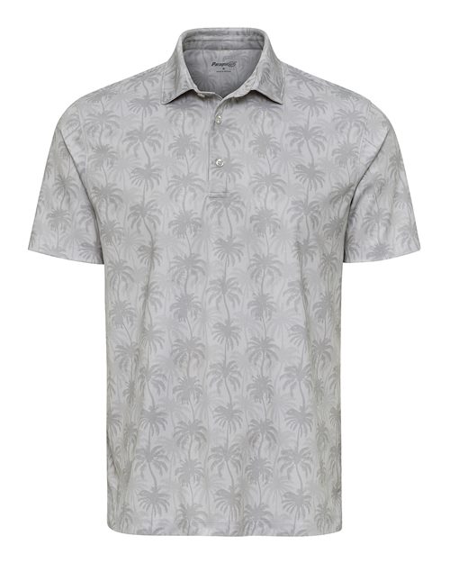 Paragon Men's Charleston Sublimated Polo - Silver Front