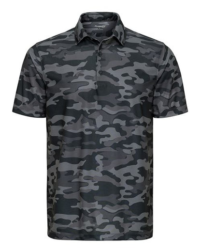Paragon Men's Newport Camo Polo - Dark Camo Front