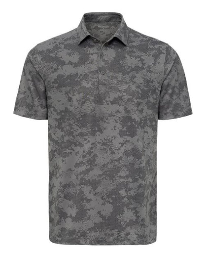 Paragon Men's Monterey Printed Polo - Grey Front