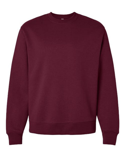 BELLA + CANVAS Unisex 10 oz. Heavyweight Crewneck Sweatshirt - Maroon Front