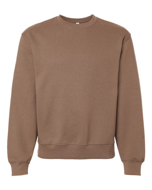 BELLA + CANVAS Unisex 10 oz. Heavyweight Crewneck Sweatshirt - Vintage Brown Front