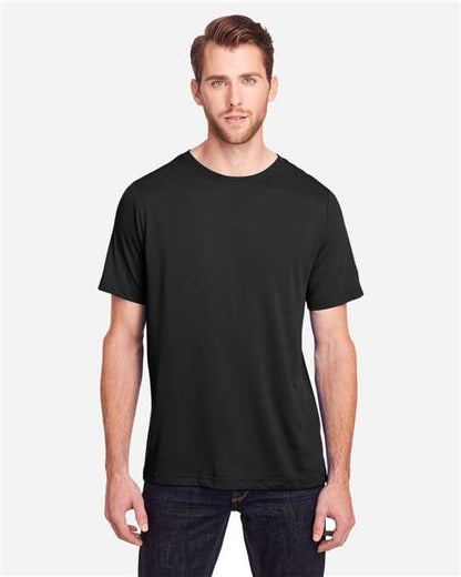 CORE365 Unisex Fusion ChromaSoft™ Performance T-Shirt - Model Front