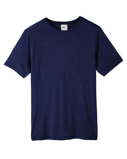 CORE365 Unisex Fusion ChromaSoft™ Performance T-Shirt - Classic Navy Front