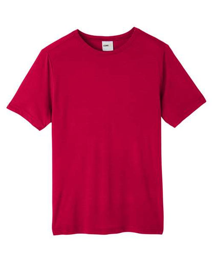 CORE365 Unisex Fusion ChromaSoft™ Performance T-Shirt - Classic Red Front