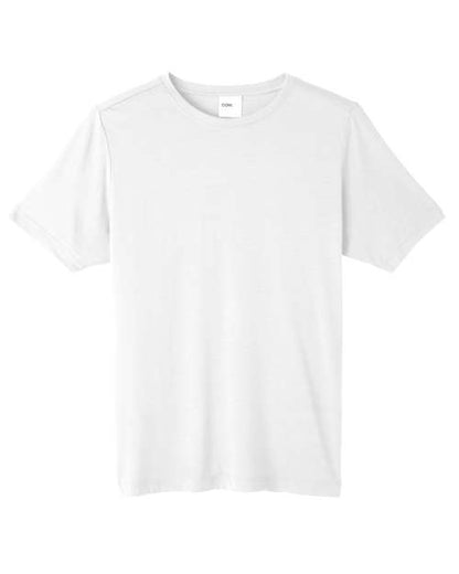 CORE365 Unisex Fusion ChromaSoft™ Performance T-Shirt - White Front