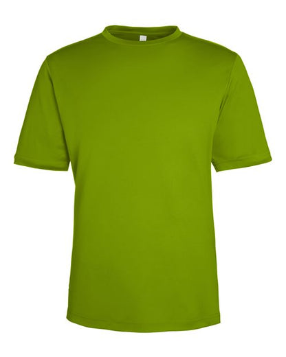 CORE365 Unisex Capital Performance T-Shirt - Acid Green Front