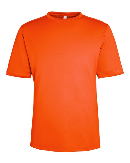 CORE365 Unisex Capital Performance T-Shirt - Campus Orange Front