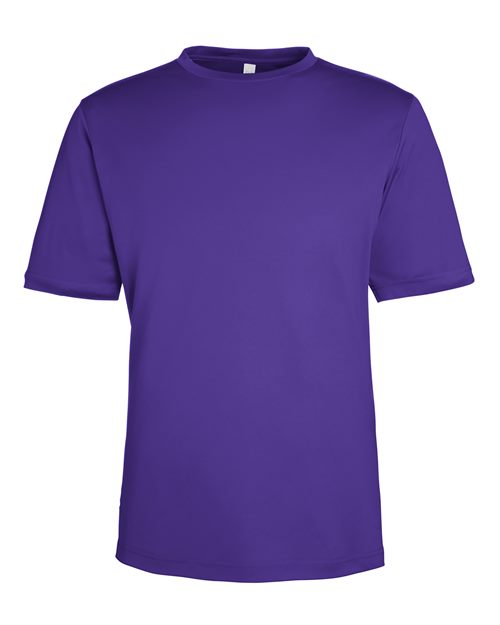 CORE365 Unisex Capital Performance T-Shirt - Campus Purple Front
