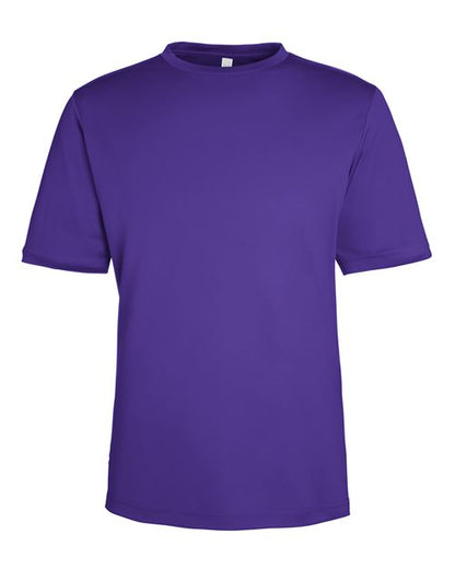 CORE365 Unisex Capital Performance T-Shirt - Campus Purple Front