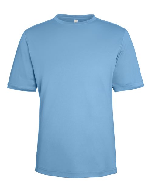 CORE365 Unisex Capital Performance T-Shirt - Columbia Blue Front