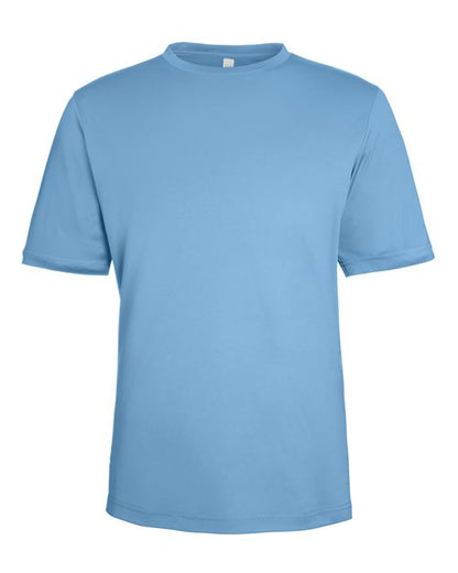 CORE365 Unisex Capital Performance T-Shirt - Columbia Blue Front