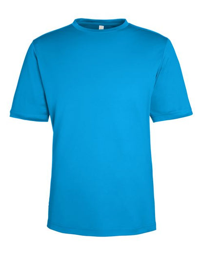 CORE365 Unisex Capital Performance T-Shirt - Electric Blue Front