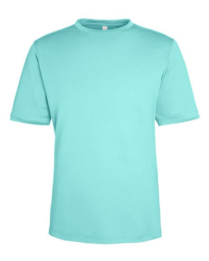 CORE365 Unisex Capital Performance T-Shirt - Sea Glass Front