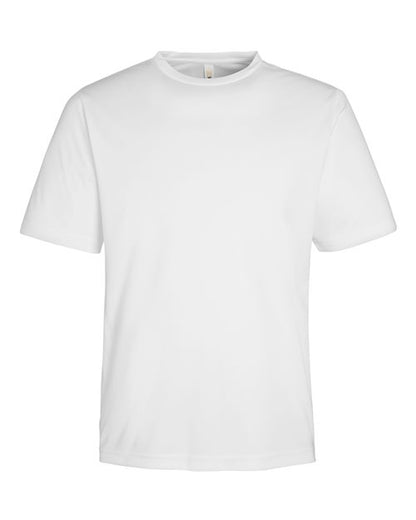 CORE365 Unisex Capital Performance T-Shirt - White Front