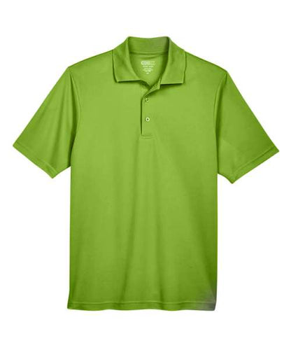 CORE365 Men's Origin Performance Piqué Polo - Acid Green Front