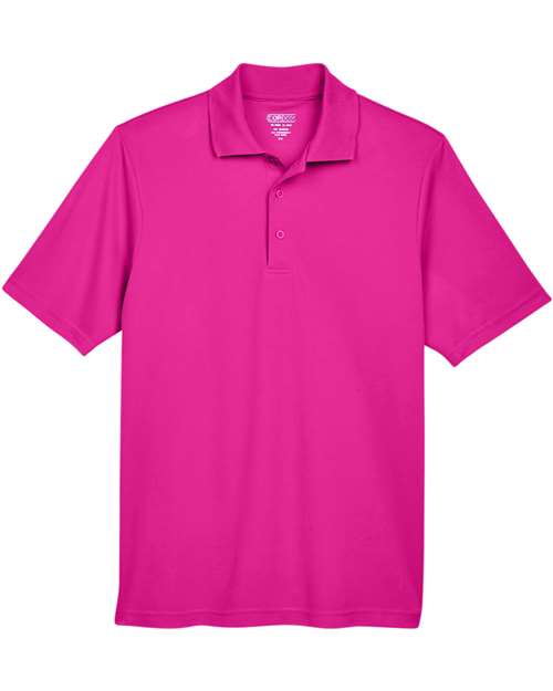 CORE365 Men's Origin Performance Piqué Polo - Bright Magenta Front