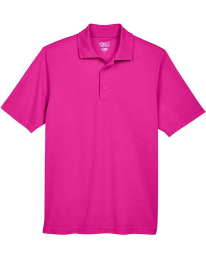 CORE365 Men's Origin Performance Piqué Polo - Bright Magenta Front