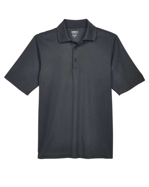 CORE365 Men's Origin Performance Piqué Polo - Carbon Front