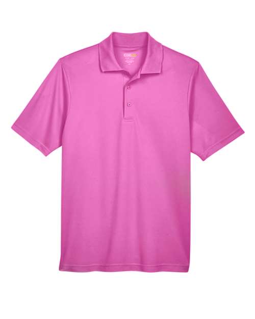 CORE365 Men's Origin Performance Piqué Polo - Charity Pink Front