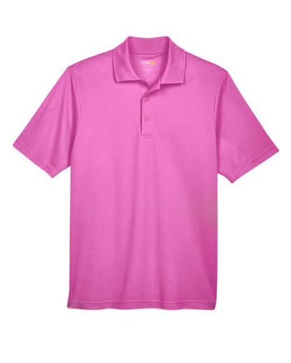 CORE365 Men's Origin Performance Piqué Polo - Charity Pink Front