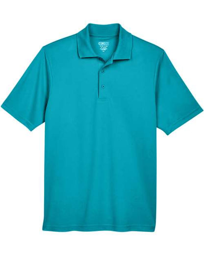 CORE365 Men's Origin Performance Piqué Polo - Clear Teal Front
