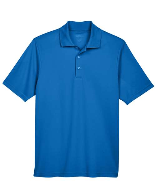 CORE365 Men's Origin Performance Piqué Polo - True Royal Front