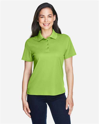 CORE365 Women's Origin Performance Piqué Polo - Model Front