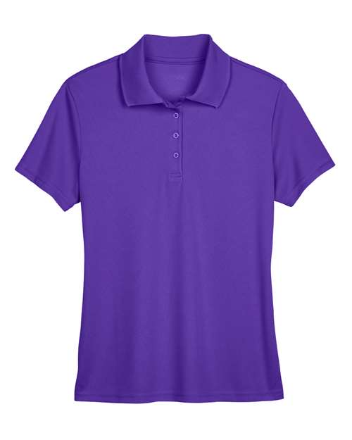 CORE365 Women's Origin Performance Piqué Polo - Campus Purple Front