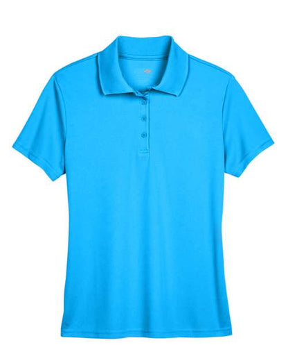 CORE365 Women's Origin Performance Piqué Polo - Electric Blue Front